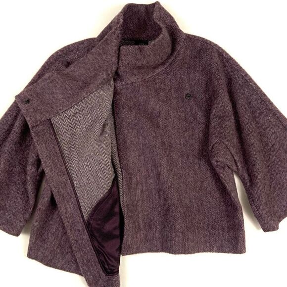 CREA CONCEPT Wool Lagenlook Jacket - Picture 4 of 12